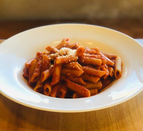 Penne Pasta With Tomato Sauce